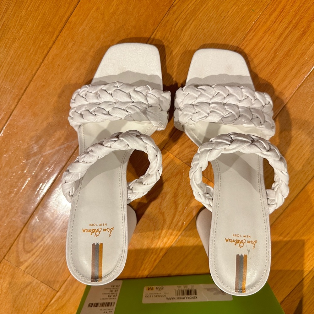 Sam Edelman Kendra Sandal White 8.5